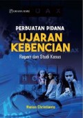 Perbuatan pidana ujaran kebencian : ragam dan studi kasus