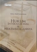 Hukum Internasional dan Perkembangannya
