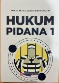 HUKUM PIDANA 1