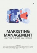 Marketing Management (Analysis, Planning and Control)