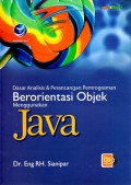 Dasar Analisis & Perancangan Pemrograman Berorientasi Objek Menggunakan Java