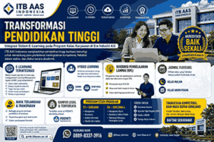 Kuliah sambil bekerja kini lebih mudah di ITB AAS Indonesia melalui program kelas karyawan, e-learning modern, RPL, dan sistem pembelajaran fleksibel.